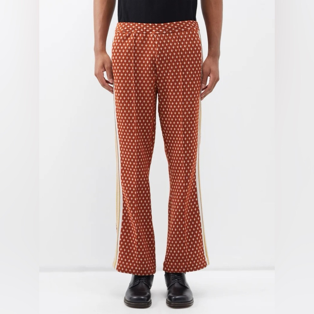 Sasquatchfabrix Retro Bootcut wool track pants